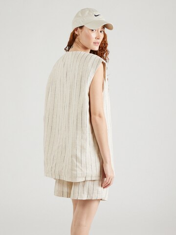 TOPSHOP Anzugweste in Beige