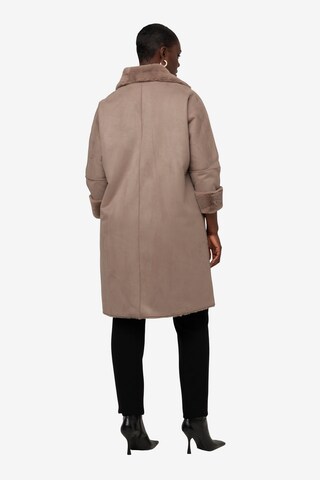 Ulla Popken Winter Coat in Beige