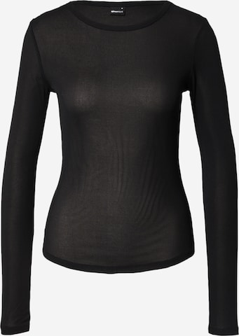 Gina Tricot Shirt in Black: front