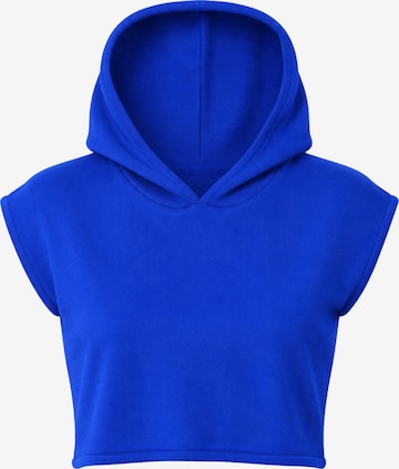 Süel knitwear Gebreide top 'Hanna Hoodie' in Blauw: voorkant