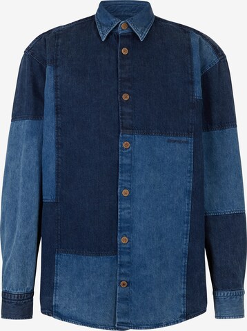 JOOP! Jeans Comfort fit Button Up Shirt in Blue: front