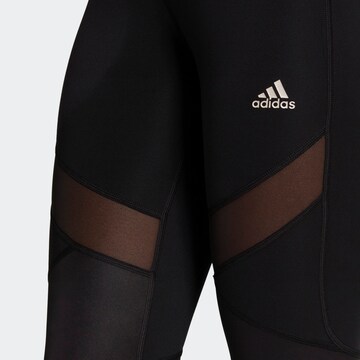 ADIDAS SPORTSWEAR Skinny Sportovní kalhoty – černá