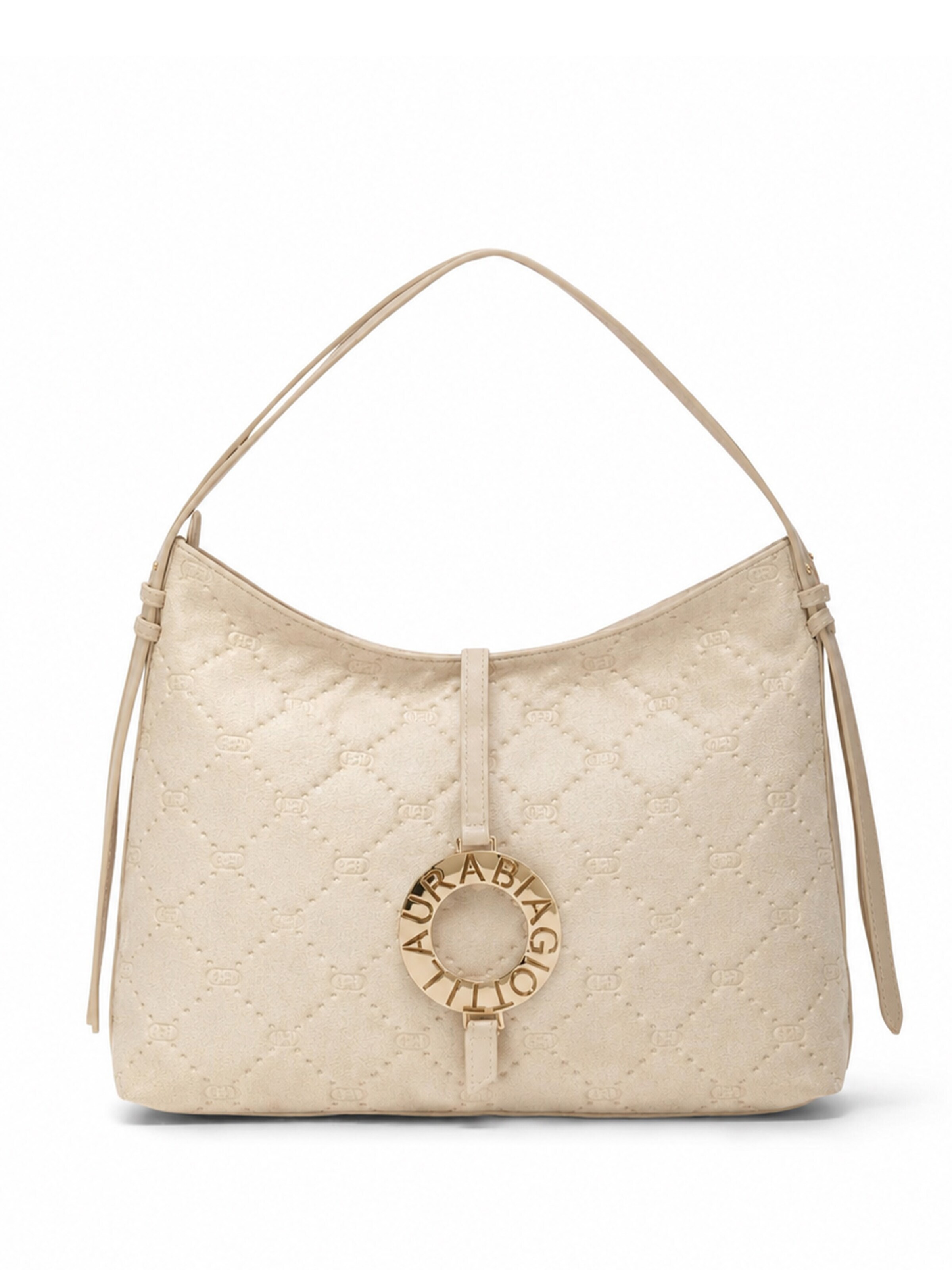 Borsa a mano 'Ostar 1' di Laura Biagiotti in beige: frontale