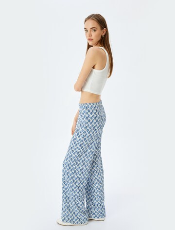 Koton Wide Leg Hose in Beige