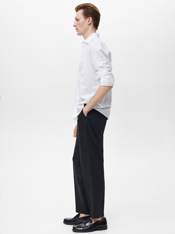 MANGO MAN Regular fit Риза 'AVISPA' в бяло