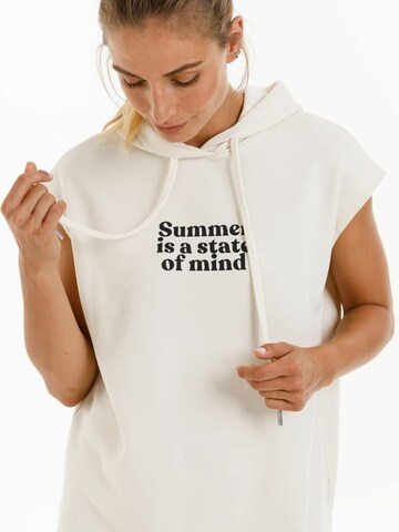 MARC AUREL Sweatshirt in Wit