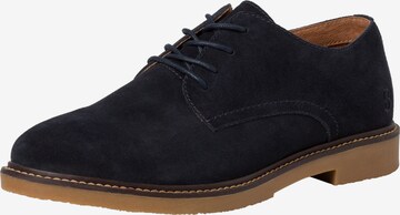 s.Oliver Lace-Up Shoes in Blue: front