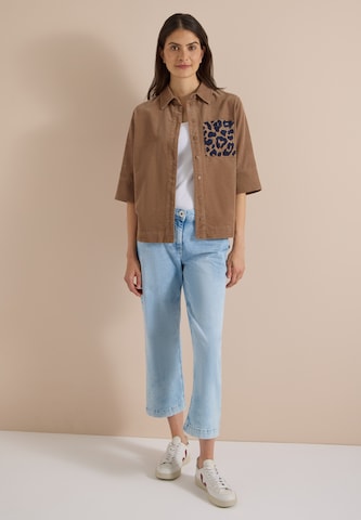 CECIL Bluse in Braun