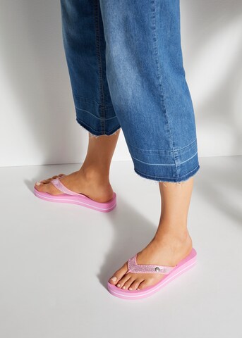 VENICE BEACH Pantoletter i pink