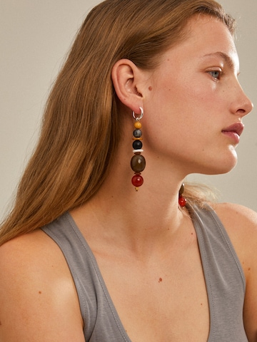 Boucles d'oreilles 'Naila' Pilgrim en mélange de couleurs