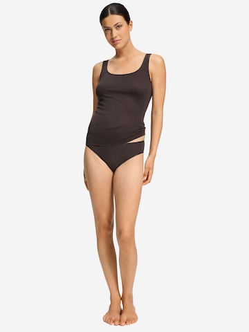 Slip ' Cotton Seamless ' Hanro en marron
