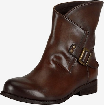 Felmini Wide Fit Stiefelette in Braun: Vorderseite