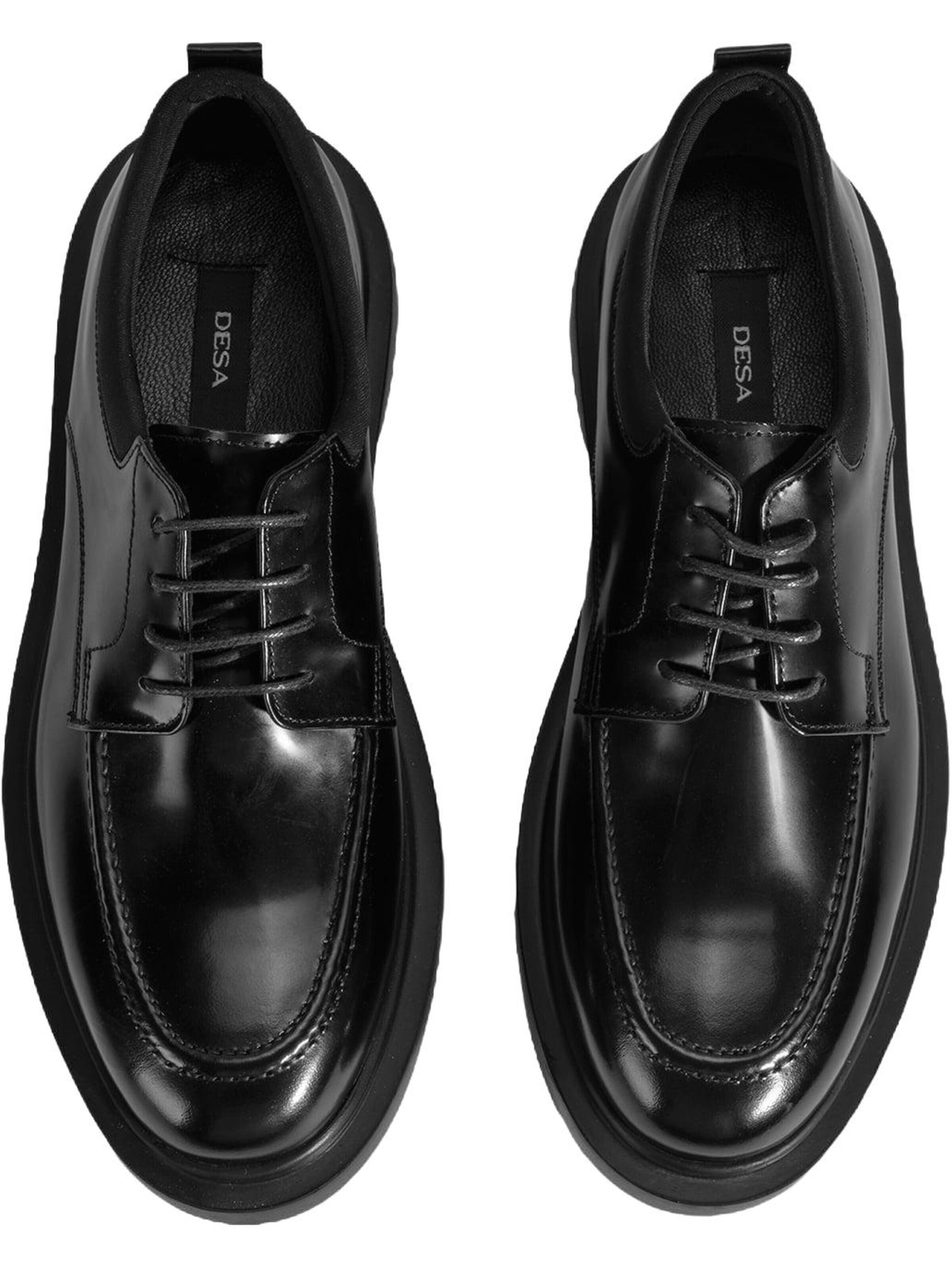 Desa Classic Flats 'Loafer' in Black