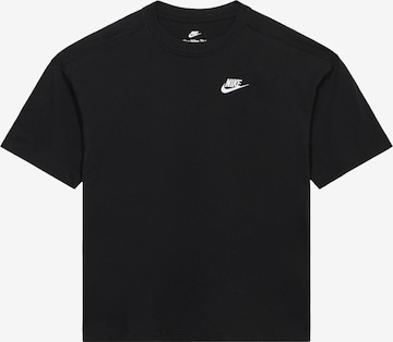 Nike Sportswear Тениска 'FUTURA' в черно: отпред