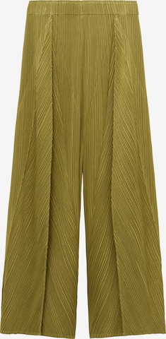 Regular Pantalon Adolfo Dominguez en vert : devant