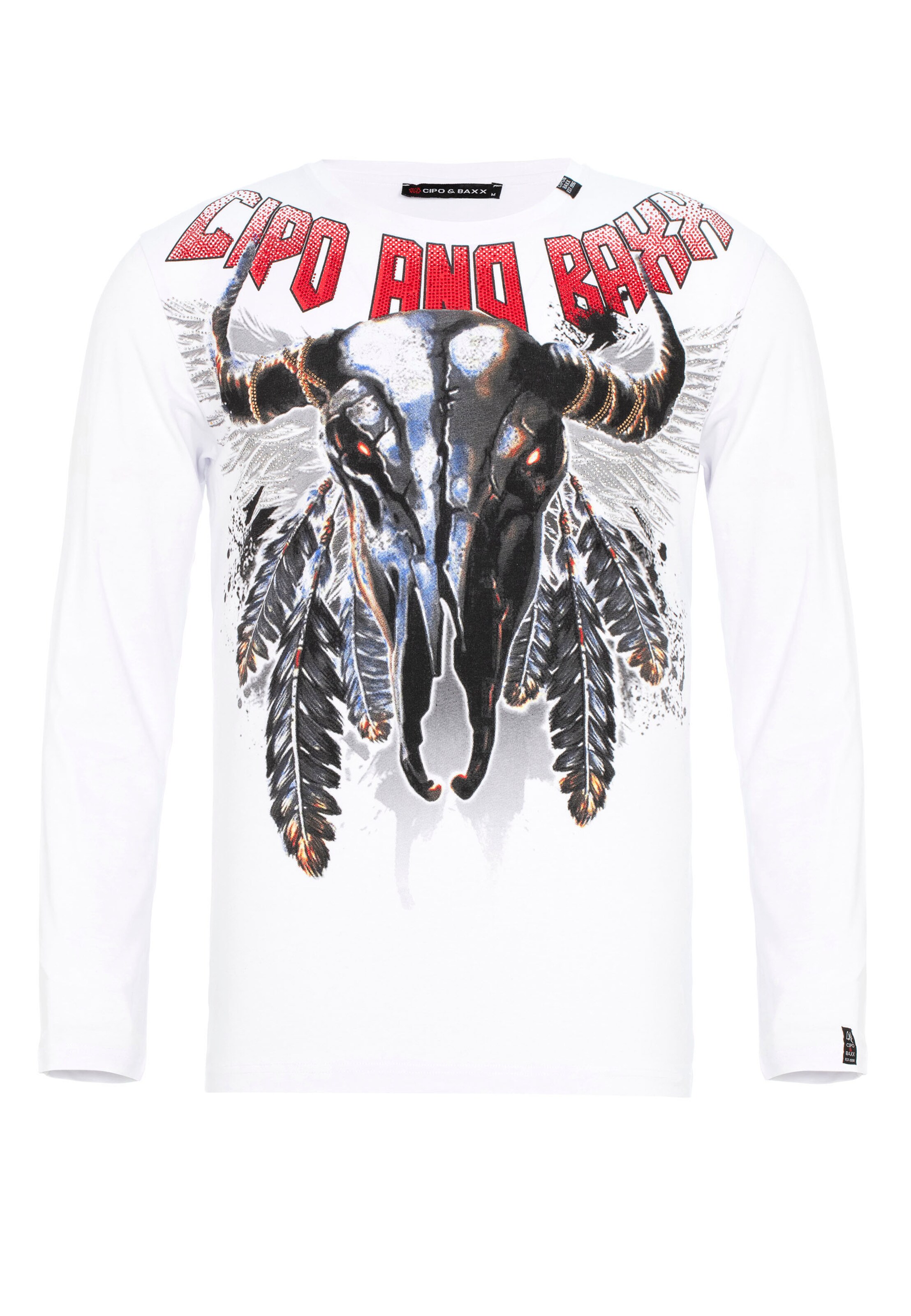CIPO & BAXX Shirt in White: front