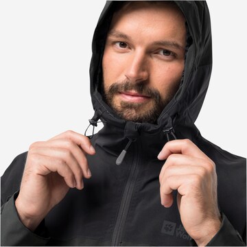 JACK WOLFSKIN Outdoor jacket 'Weiltal' in Black