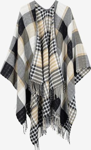 COLLEZIONE ALESSANDRO Cape 'Bella' in Beige: Vorderseite