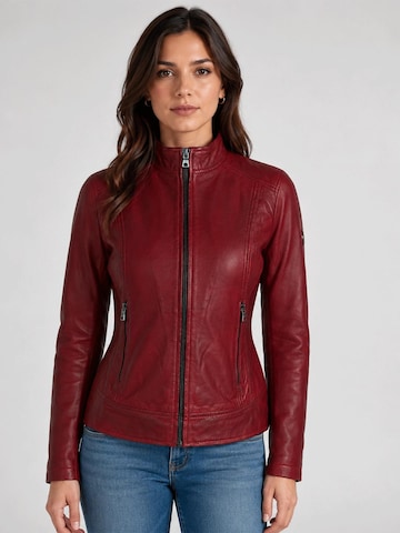 Agamaa Between-Season Jacket 'Klara' in Red: front