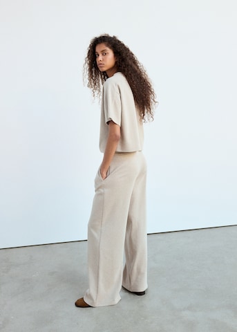 Maglietta 'PICO' di MANGO in beige