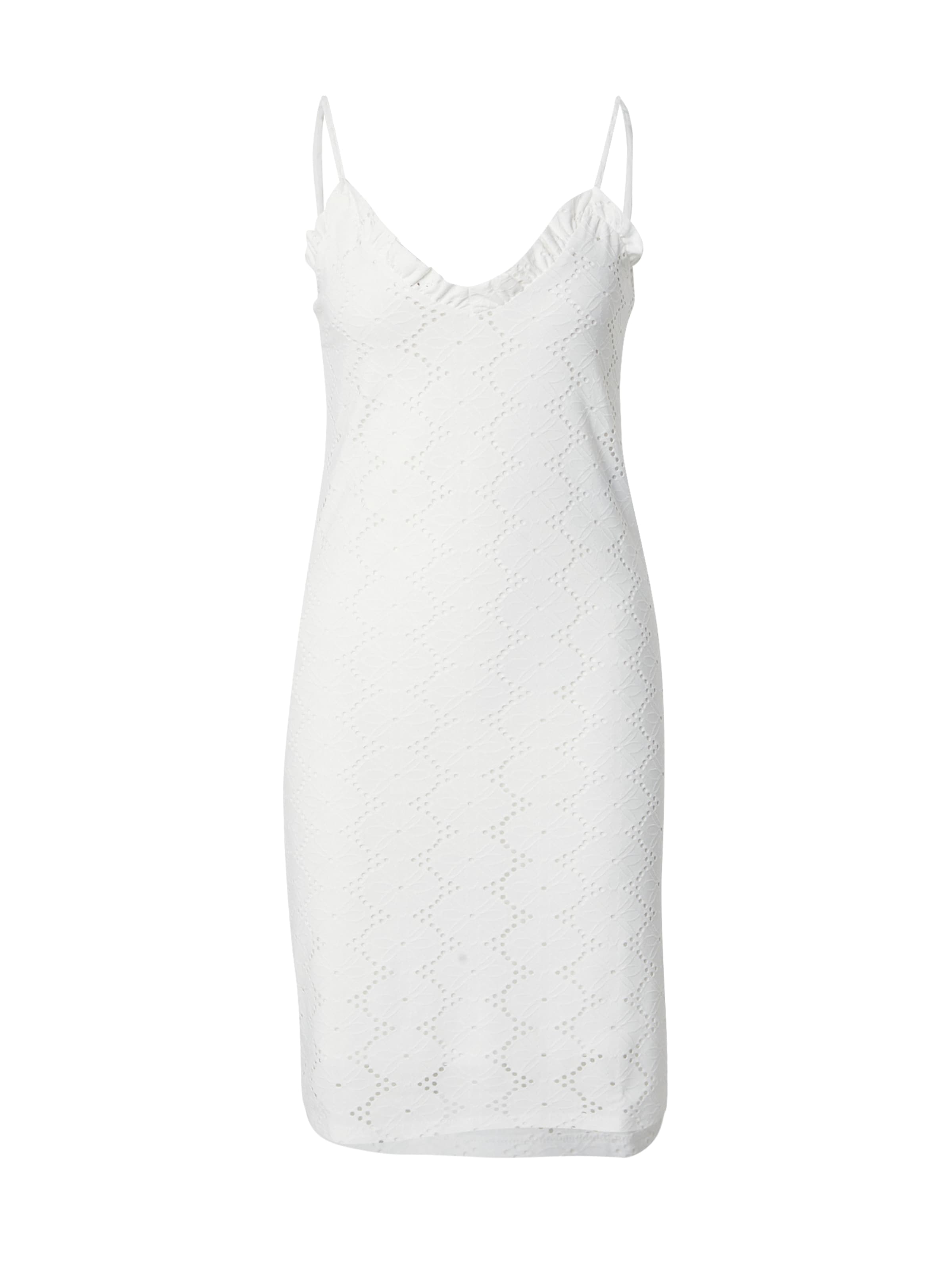 VERO MODAHaljina 'VMKIM' - bijela boja: prednji dio