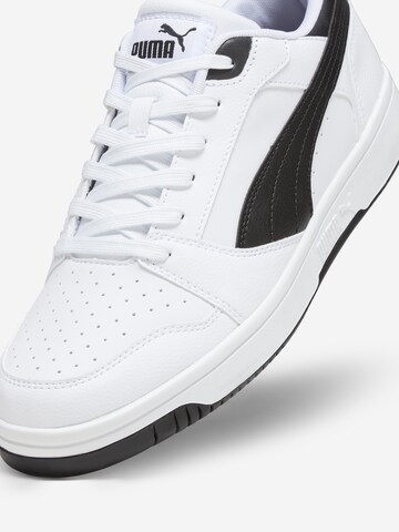 Baskets basses 'Rebound V6' PUMA en blanc