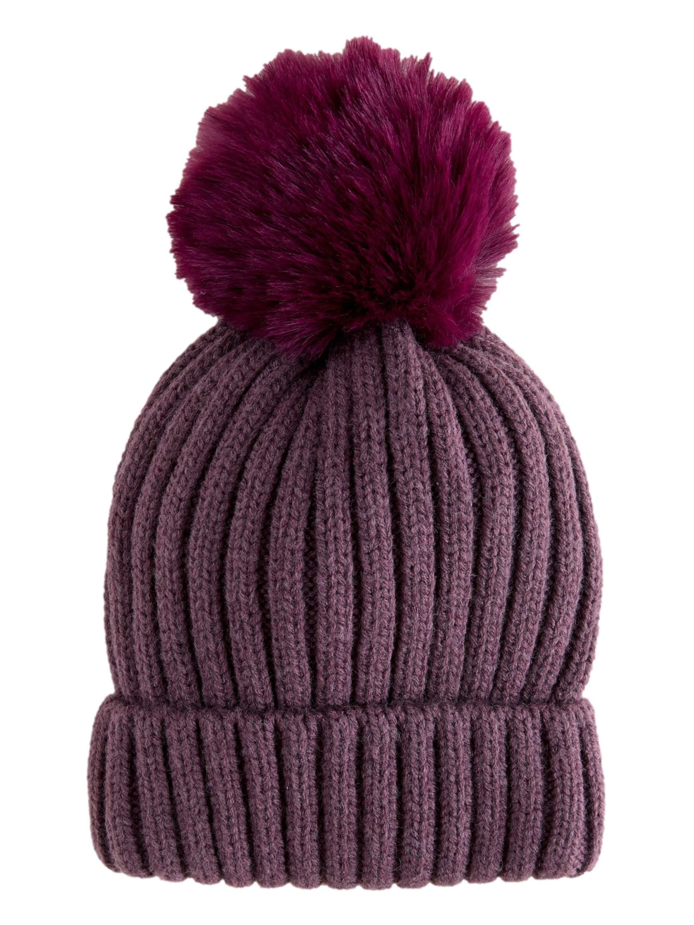Next - Gorra en lila: frente