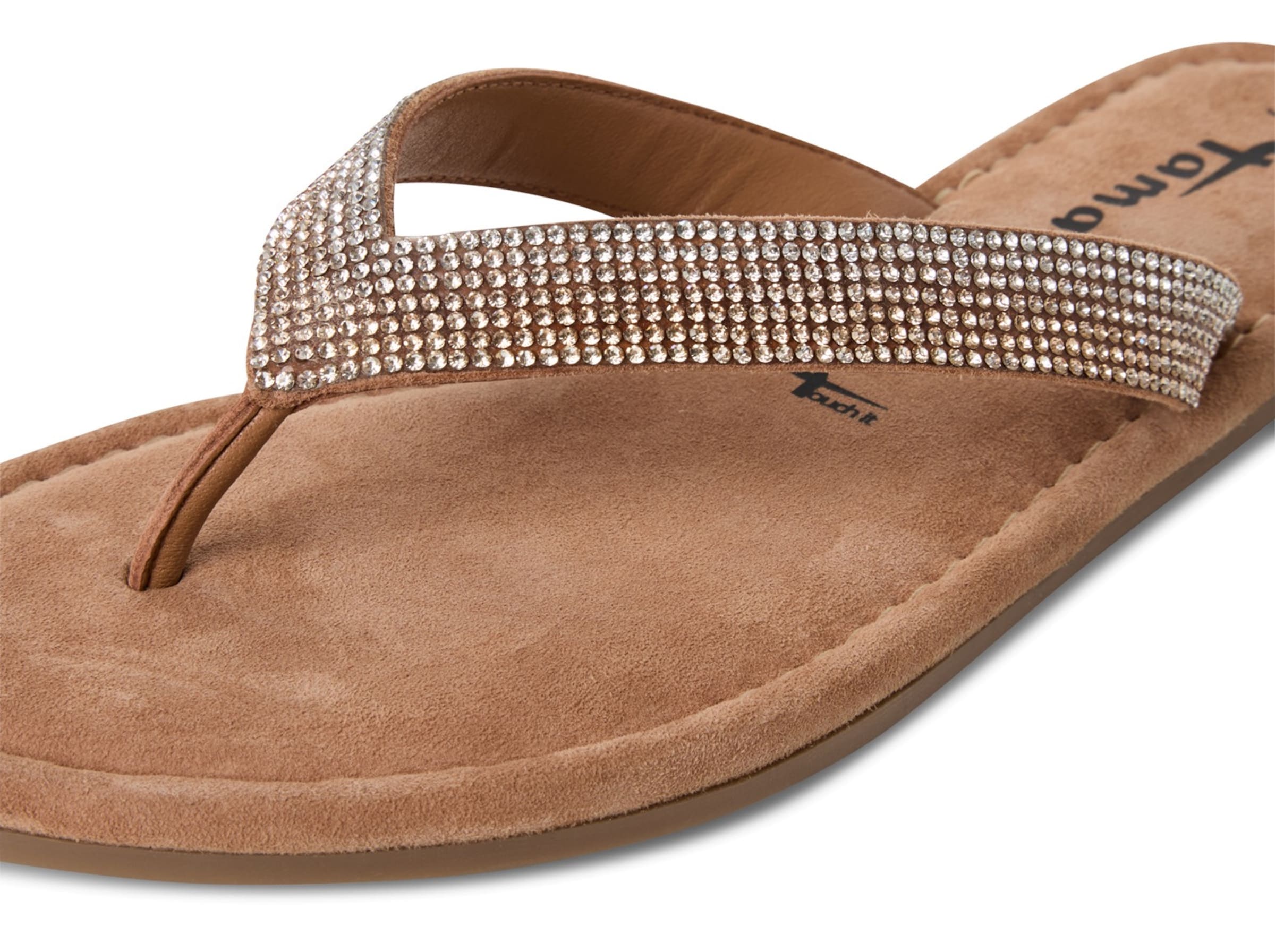 rožinė Tamaris Šlepetės per pirštą