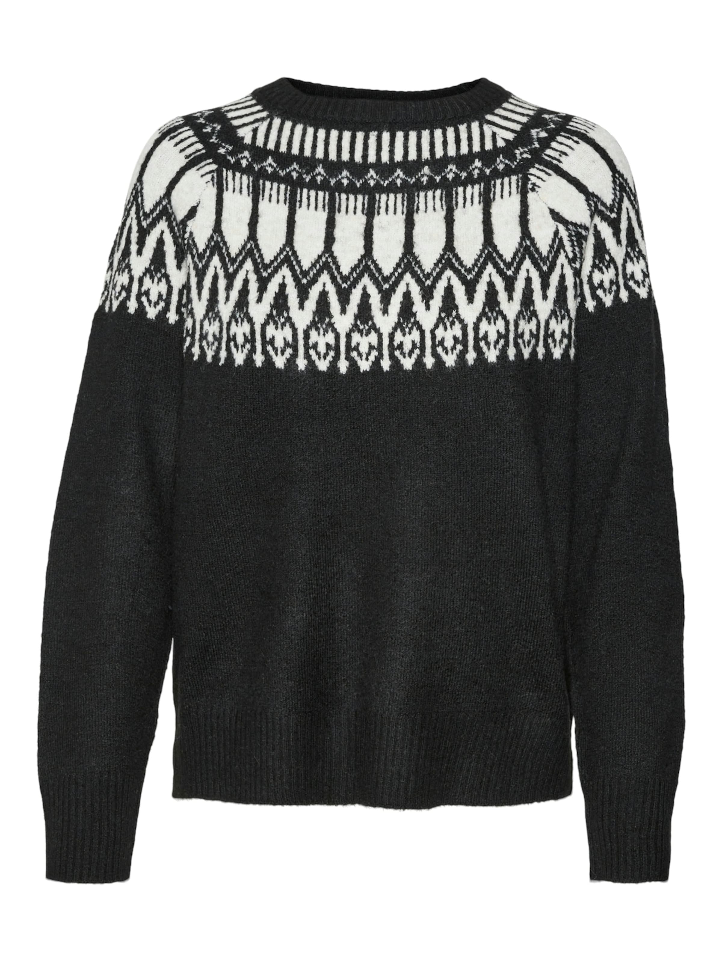 VERO MODA Sweater 'Simone' in Black: front