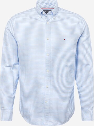 Coupe regular Chemise 'Heritage' TOMMY HILFIGER en bleu : devant