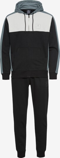 Champion Authentic Athletic Apparel Sweatshirt in grau / schwarz / weiß, Produktansicht