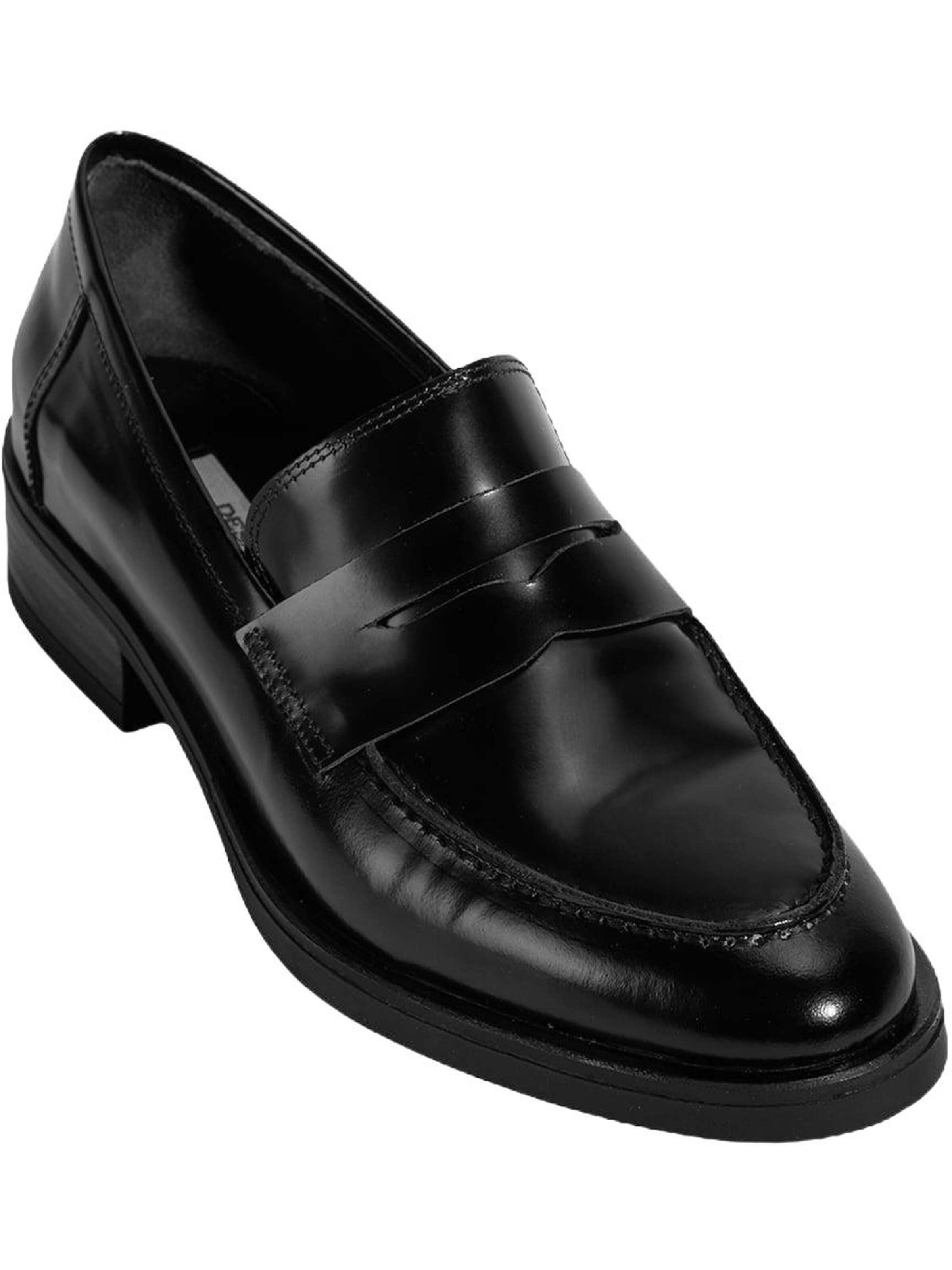 Desa Moccasins 'Slip-Ons' in Black