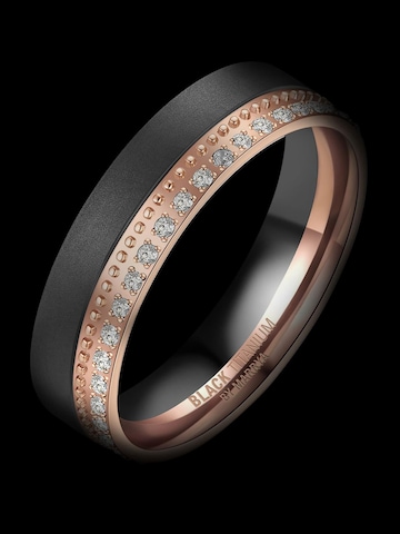 Anello 'MARRYA Ehering BT-09 aus Black Titanium' di MARRYA in nero