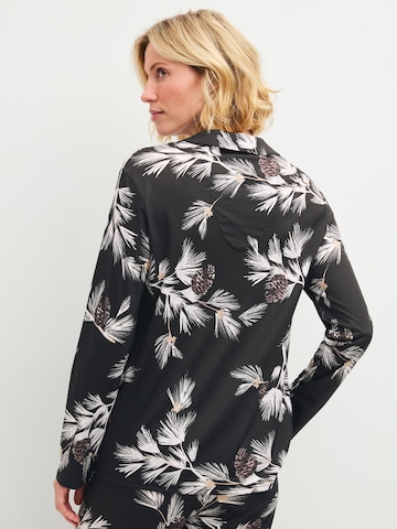 Chemise de nuit 'Glimmer M&M' CALIDA en noir