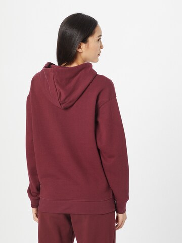 ADIDAS ORIGINALS Sweatshirt 'Trefoil' i rød