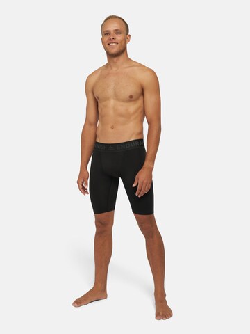 DANISH ENDURANCE Skinny Sportsbukser 'Compression Shorts' i sort