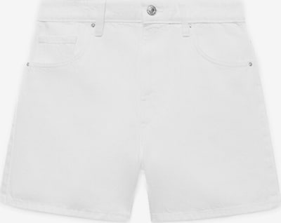 MANGO Shorts 'ZOEY' in white denim, Produktansicht
