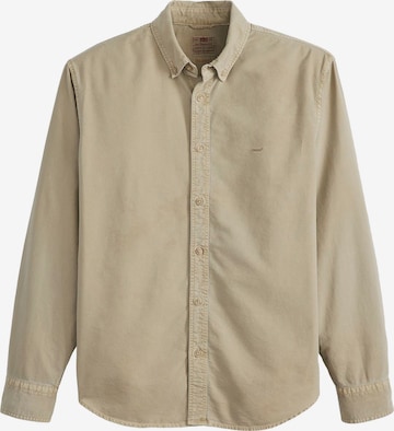 LEVI'S ® Button Up Shirt 'Authentic' in Beige: front