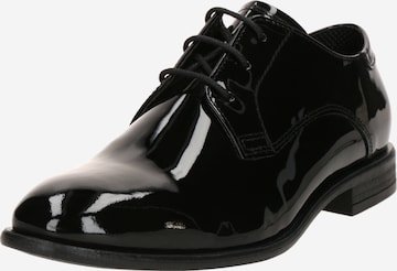 bugatti Nauhakengät 'Lero Comfort' värissä musta: etupuoli