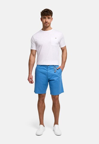 INDICODE JEANS Regular Chino 'Melio' in Blauw
