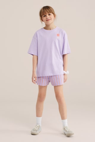 WE FashionLoosefit Hlače - ljubičasta boja
