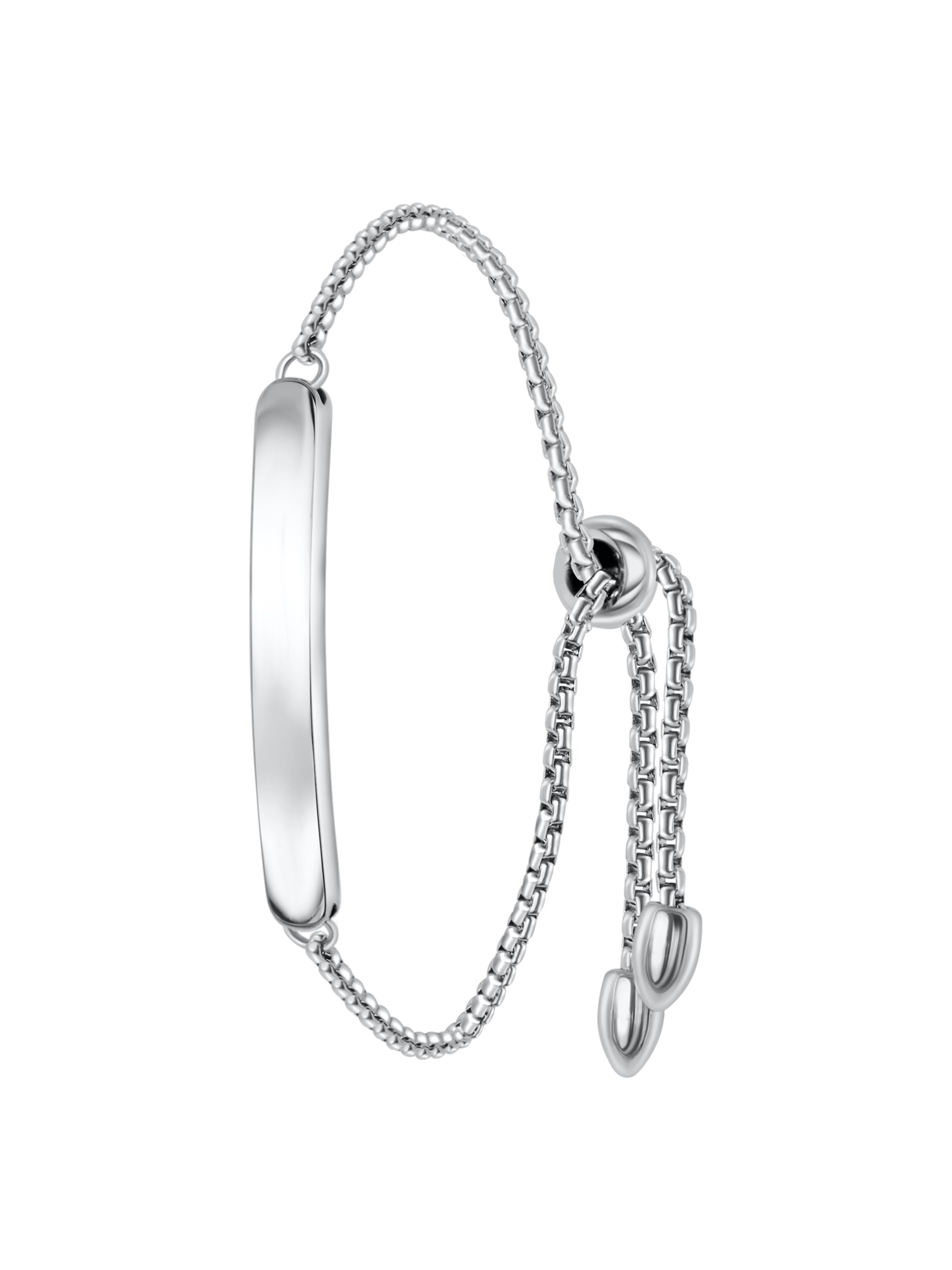 Lucardi Bracelet in Silver: front