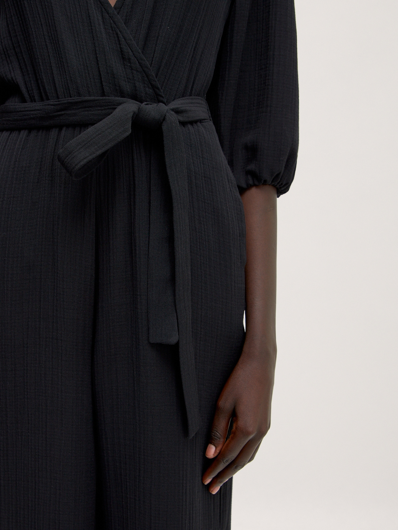 EDITED Producten Jumpsuit 'Davide' Zwart