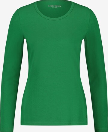 T-shirt GERRY WEBER en vert : devant