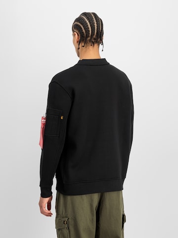 ALPHA INDUSTRIES Between-Season Jacket in Black: back