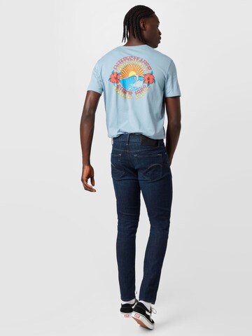 G-STAR Slimfit Jeans '3301' in Blauw