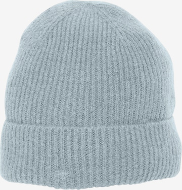 ICHI Beanie 'AIVO HO' in Blue: front