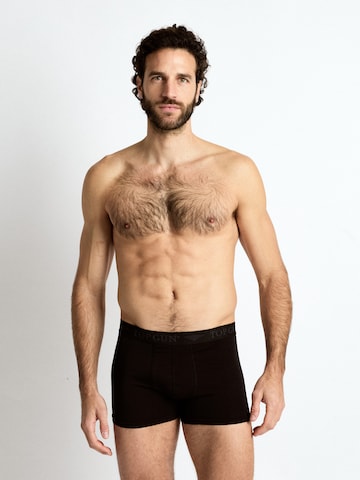 TOP GUN Boxershorts 'TG25027' in Zwart: voorkant