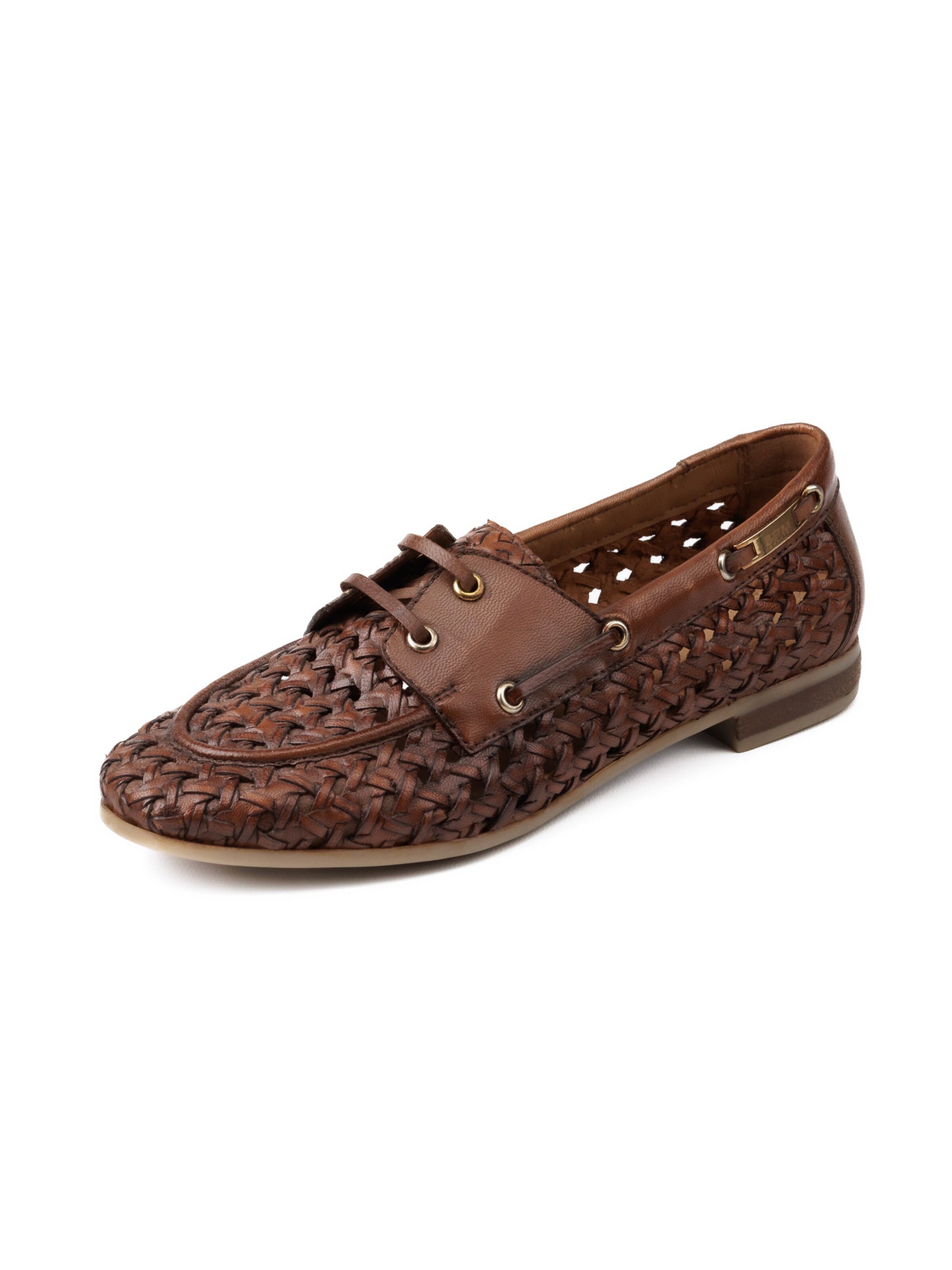 5PM Moccasins 'GAËLLE' in Brown: front