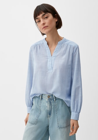 s.Oliver Blouse in Blauw: voorkant